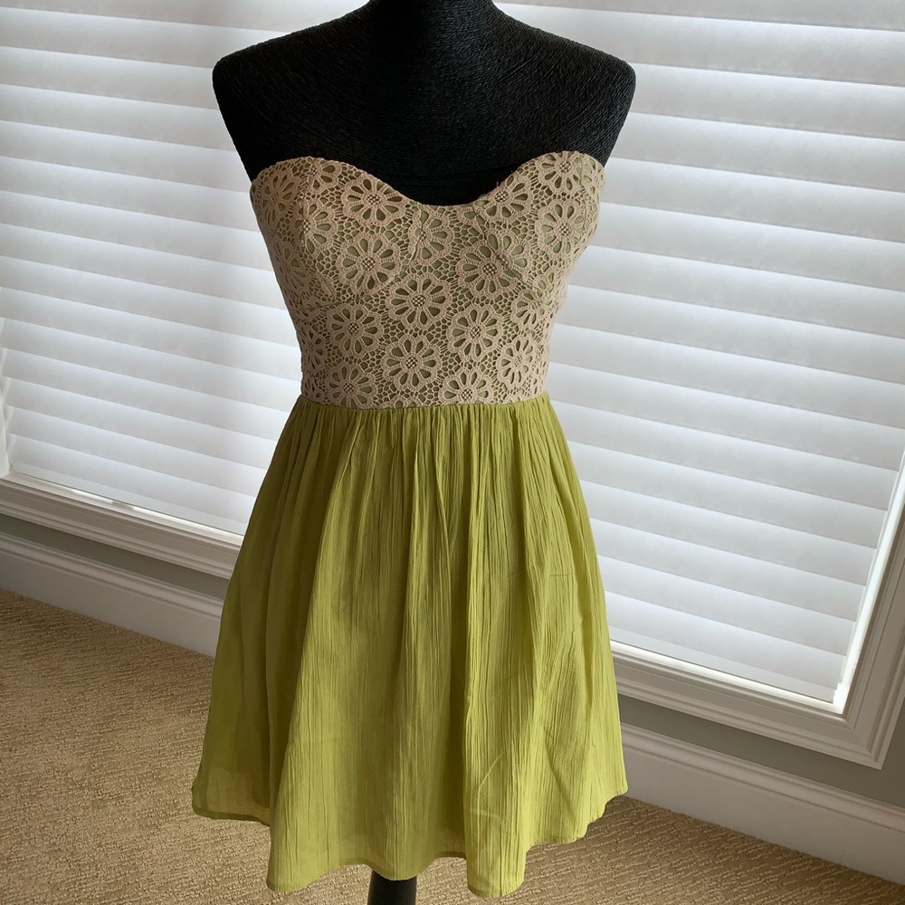 Strapless Summer Dress